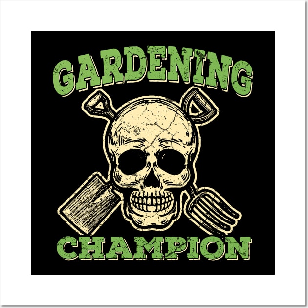 Gardening Champion Wall Art by Mila46